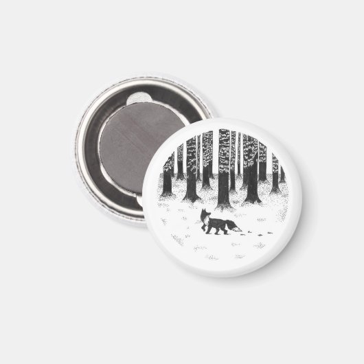 Fox Magnet (Vorderseite/Rückseite)