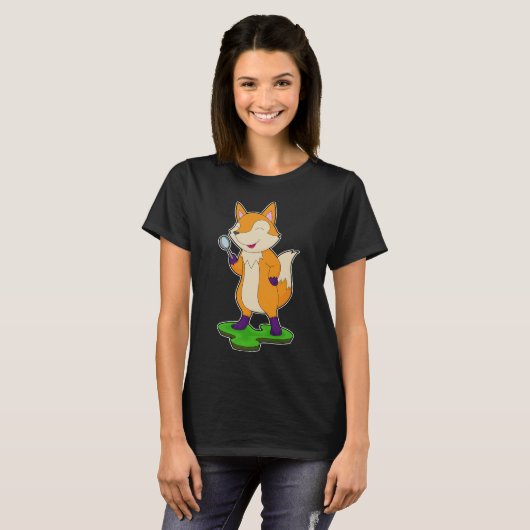 Fox Magnifying Glas T-Shirt (Vorne ganz)