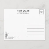 Fox Mail (Weltpostkartentag 2024) Postkarte (Rückseite)