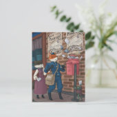 Fox Mail (Weltpostkartentag 2024) Postkarte (Stehend Vorderseite)