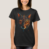 Fox Mandala Fantasy Art - Artwork Fox T-Shirt (Vorderseite)