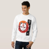 fox mask design sweatshirt (Vorne ganz)