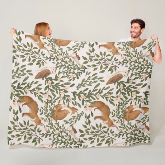 Fox Meadow 60x80 Fleece Blanket (Beispiel)