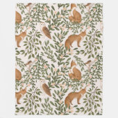 Fox Meadow 60x80 Fleece Blanket (Vorderseite)