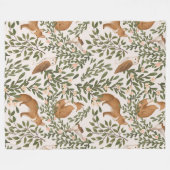 Fox Meadow 60x80 Fleece Blanket (Vorderseite (Horizontal))