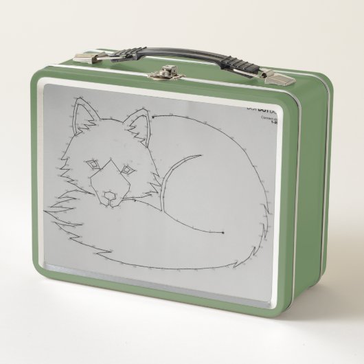 Fox Metal Lunchbox (Vorderseite)