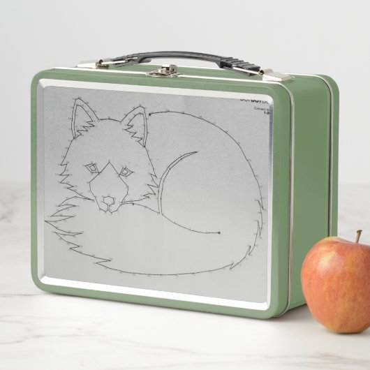 Fox Metal Lunchbox (Beispiel)
