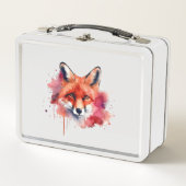 Fox Metall Lunchbox (Vorderseite)