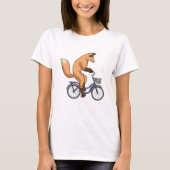 Fox mit Bicycle T-Shirt (Vorderseite)