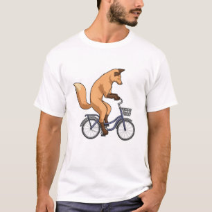 Fox mit Bicycle T-Shirt