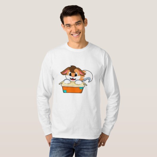 Fox mit Box T-Shirt (Vorne ganz)