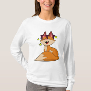 Fox mit Brille T-Shirt