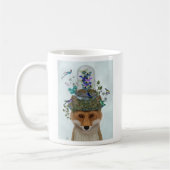 Fox mit Butterfly Bell Jar Kaffeetasse (Links)