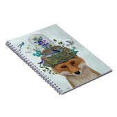 Fox mit Butterfly Bell Jar Notizblock (Rechte Seite)