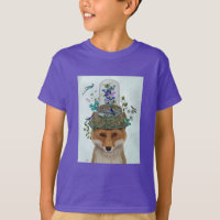 Fox mit Butterfly Bell Jar