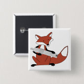Fox mit einem Rechenschiebern Button (Vorne & Hinten)