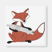 Fox mit einer Slide-Regel Magnet (Vorne)