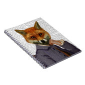 Fox mit Flute 2 Notizblock (Rechte Seite)