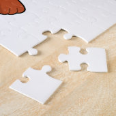 Fox mit Handtuch und Brush Puzzle (Seite)