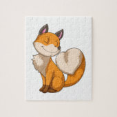 Fox mit Herz Puzzle (Vertikal)