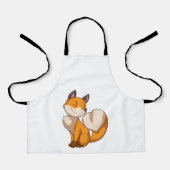 Fox mit Herz Schürze (Vorderseite)
