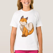 Fox mit Herz T-Shirt (Vorderseite)