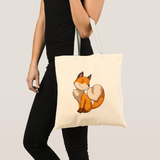 Fox mit Herz Tragetasche (Vorderseite (Produkt))