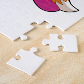 Fox mit Kissen und Decken Puzzle (Seite)