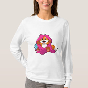 Fox mit Kissen und Decken T-Shirt
