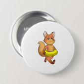 Fox mit Lifebuoy Button (Vorne & Hinten)