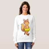 Fox mit Lifebuoy Sweatshirt (Vorne ganz)