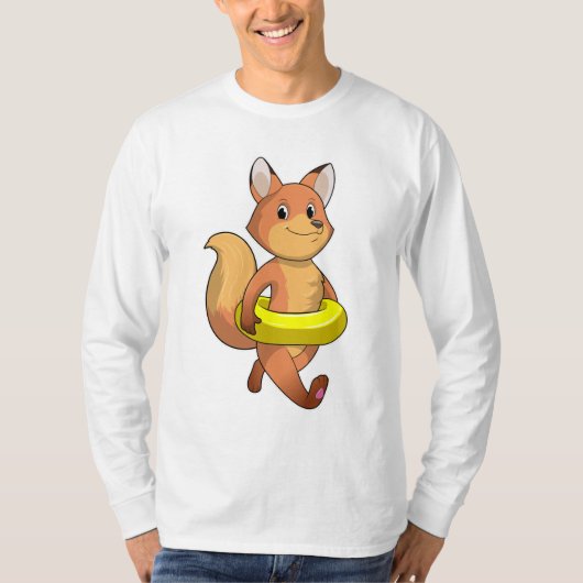 Fox mit Lifebuoy T-Shirt (Vorderseite)