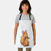 Fox mit Lollipop Schürze (Insitu)