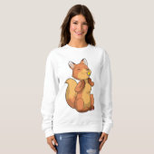 Fox mit Lollipop Sweatshirt (Vorne ganz)