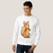 Fox mit Lollipop Sweatshirt (Vorne ganz)