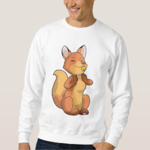 Fox mit Lollipop Sweatshirt