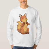 Fox mit Lollipop T-Shirt (Vorderseite)