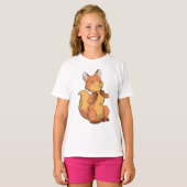 Fox mit Lollipop T-Shirt (Vorne ganz)