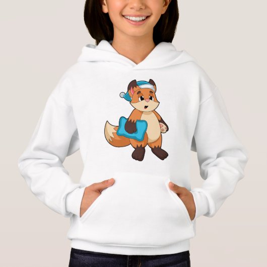 Fox mit Nightcap Hoodie (Vorderseite)