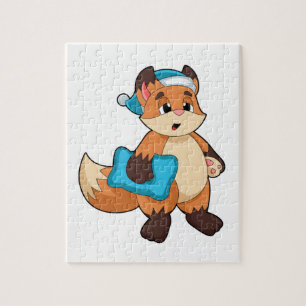 Fox mit Nightcap Puzzle