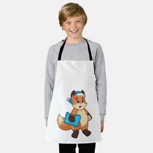 Fox mit Nightcap Schürze (Getragen)
