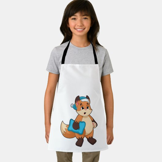 Fox mit Nightcap Schürze (Insitu)