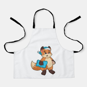 Fox mit Nightcap Schürze