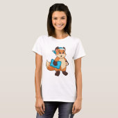 Fox mit Nightcap T-Shirt (Vorne ganz)
