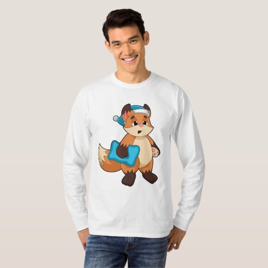 Fox mit Nightcap T-Shirt (Vorne ganz)
