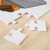 Fox mit Notebook Puzzle (Seite)