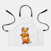 Fox mit Pizza Schürze (Vorderseite)