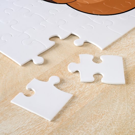 Fox mit Scarf Puzzle (Seite)