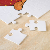 Fox mit Strawberry Puzzle (Seite)