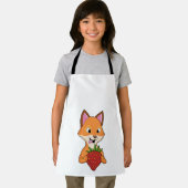 Fox mit Strawberry Schürze (Insitu)